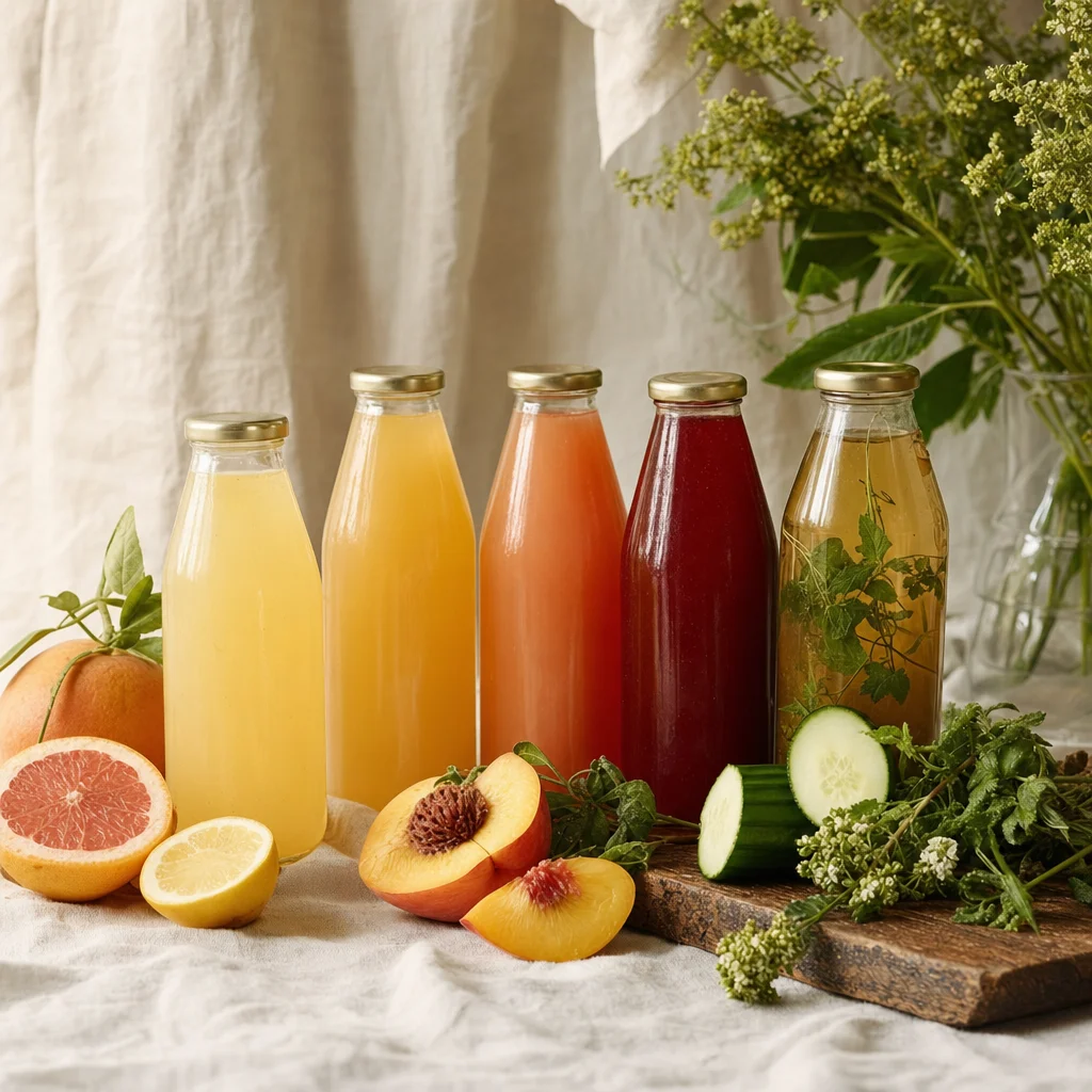 Drinks, organic products at Naturespan